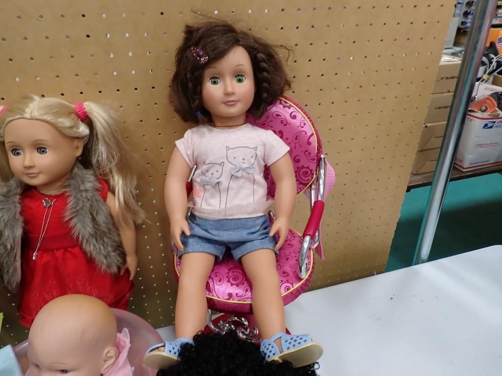 Large Assorted Doll Lot - 4