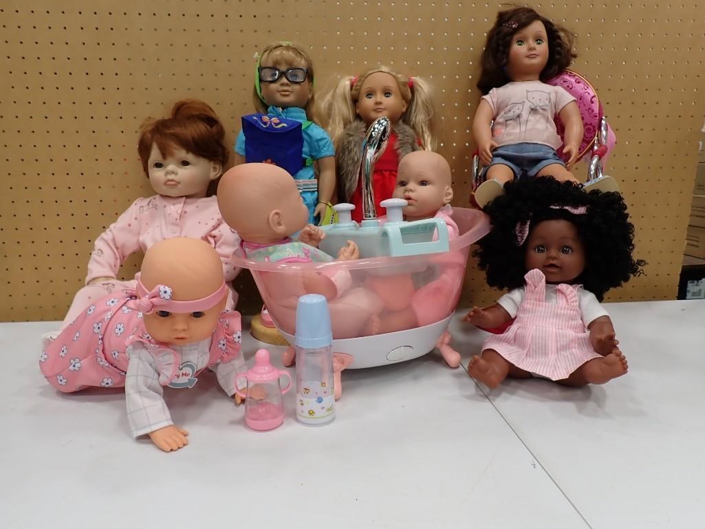 Large Assorted Doll Lot - 5