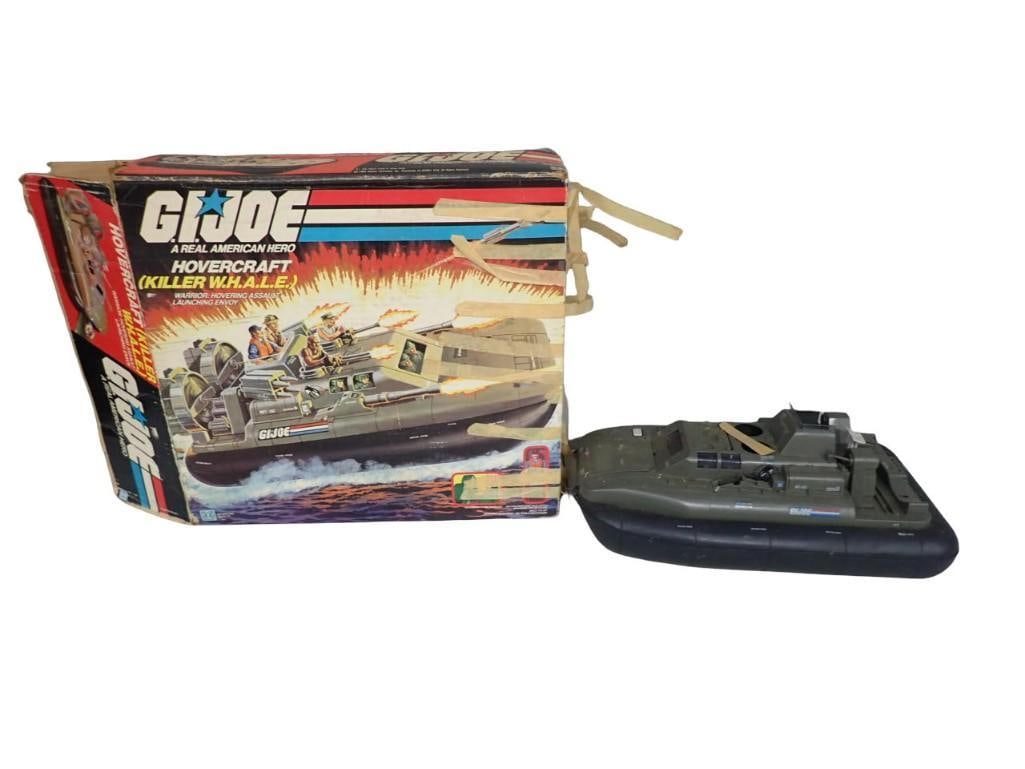 Vintage GI Joe Hovercraft Killer W.H.A.L.E Warrior Hovering Assault Launching Envoy: Vintage GI Joe Hovercraft Killer W.H.A.L.E Warrior Hovering Assault Launching Envoy - comes with everything as shown All pictures are considered part of the description and should be examined carefull