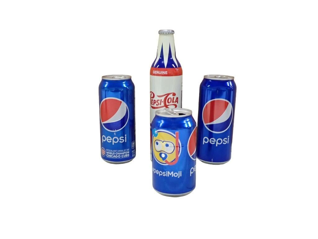 Collectible Pepsi Cans and Bottle including Chicago Cubs World Series Champions: Collectible Pepsi Cans and Bottle including Chicago Cubs World Series Champions All pictures are considered part of the description and should be examined carefully by bidders. Live Auctioneers is now