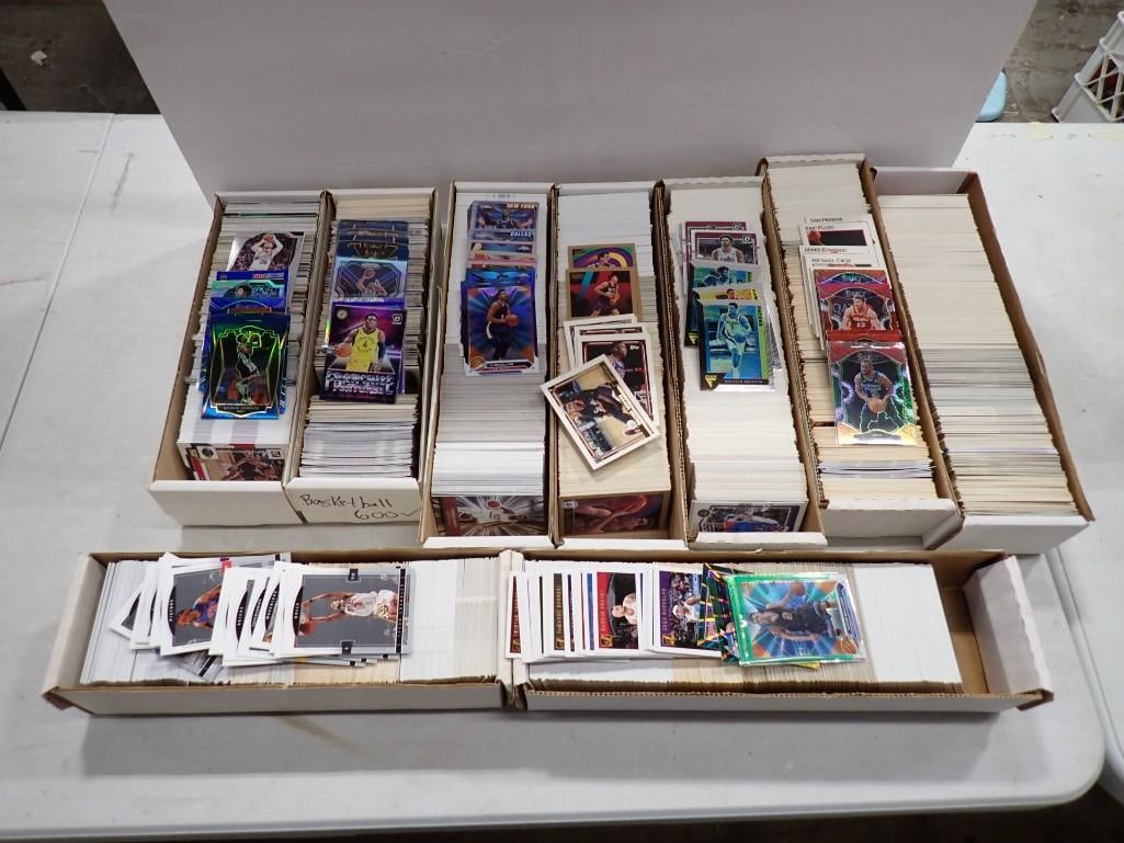 Large Lot full of assorted Basketball Cards: Large Lot full of assorted Basketball Cards All pictures are considered part of the description and should be examined carefully by bidders. Live Auctioneers is now offering Live Shipping through them