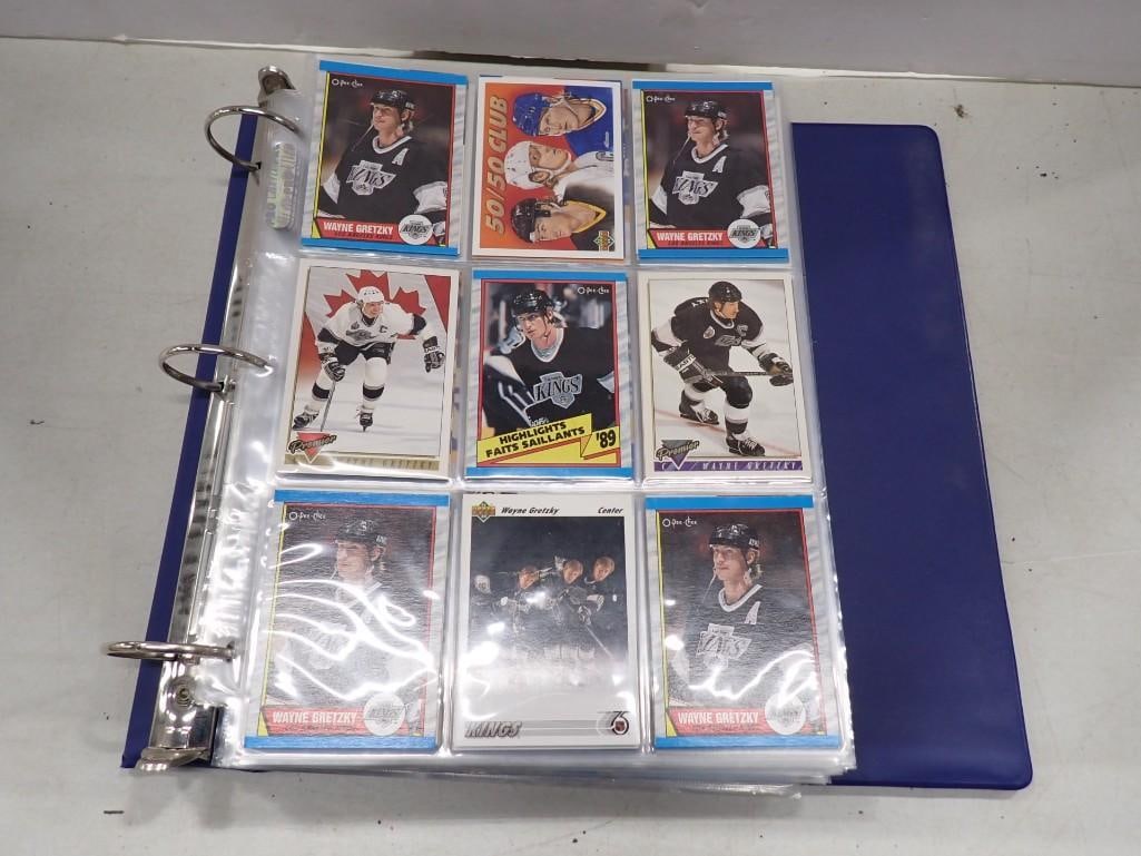 Binder of over 300 NHL Hockey Hall of Fame Cards - including Wayne Gretzky, Bobby Hull, Roy: Binder of over 300 NHL Hockey Hall of Fame Cards - including Wayne Gretzky, Bobby Hull, Roy All pictures are considered part of the description and should be examined carefully by bidders. Live Auctio