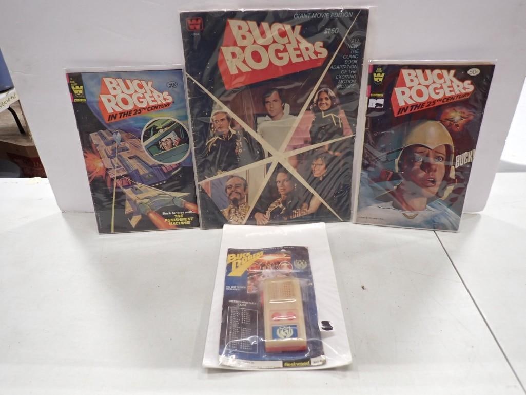 Buck Rogers in the 25th Century Comic Books including Giant Movie Edition (1 of 8)