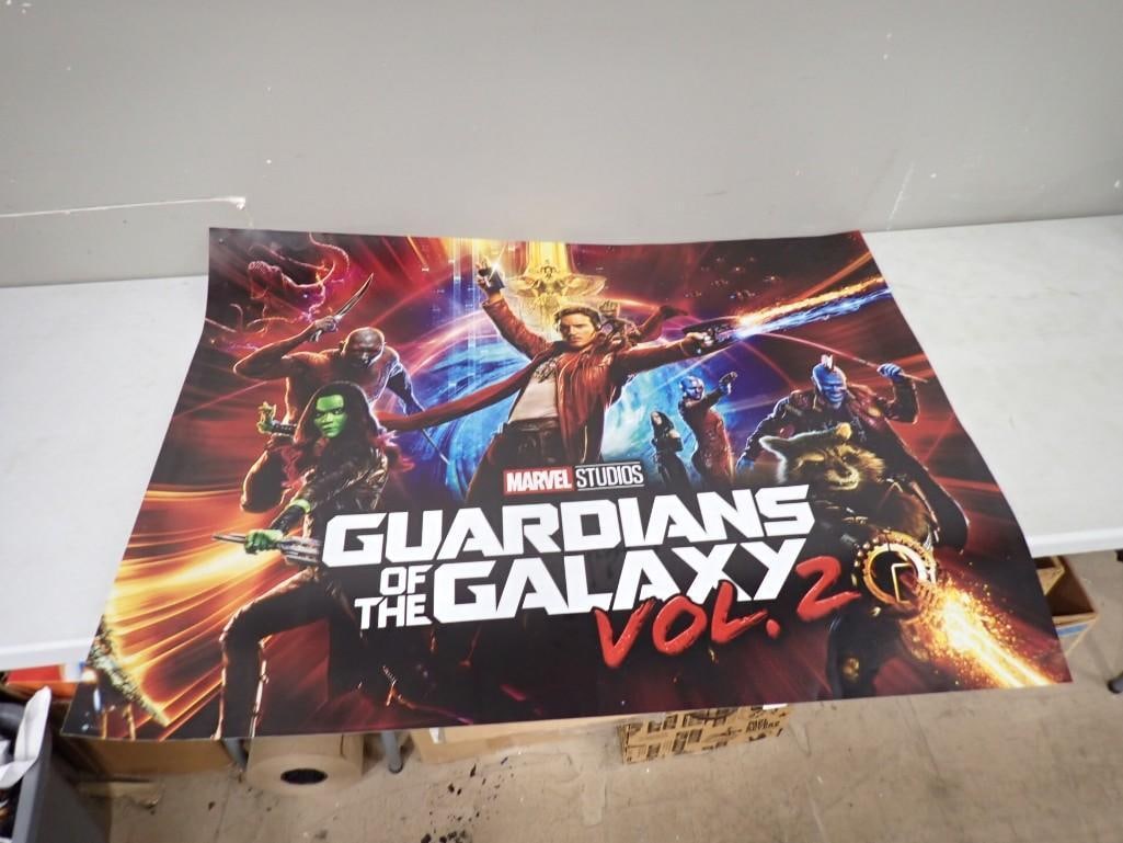 Guardians of the Galaxy Family Video Lightboard Store Display Poster - Measures roughly 36x42" (1 of 8)