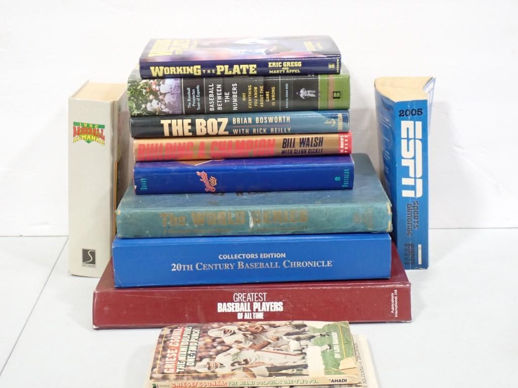 Lot of Vintage Sports Books including Reference books (1 of 8)