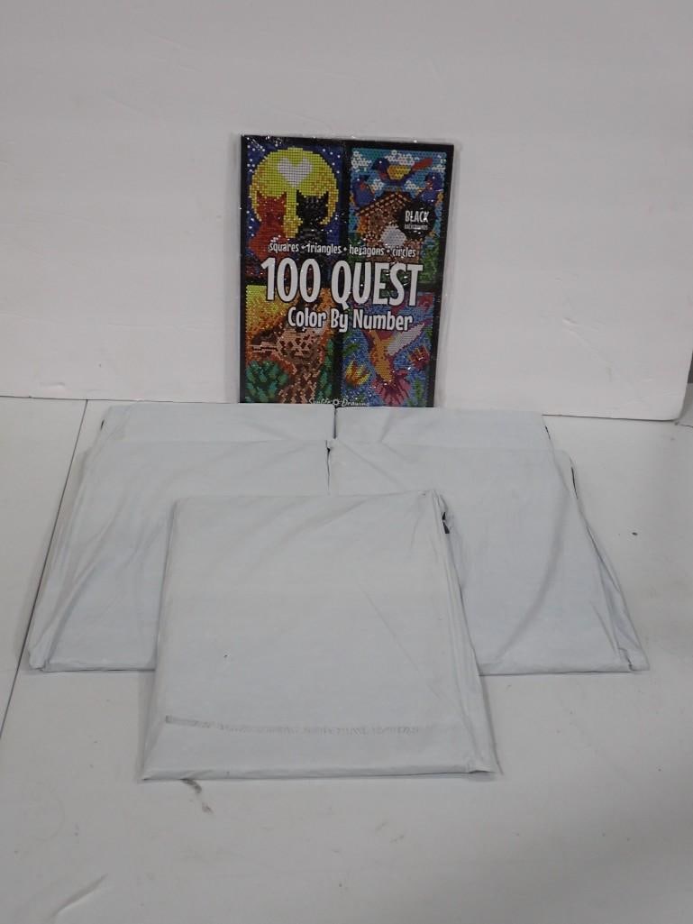 6 New in Package 100 Quest Color By Number coloring books: 6 New in Package 100 Quest Color By Number coloring books All pictures are considered part of the description and should be examined carefully by bidders. Live Auctioneers is now offering Live Shippin