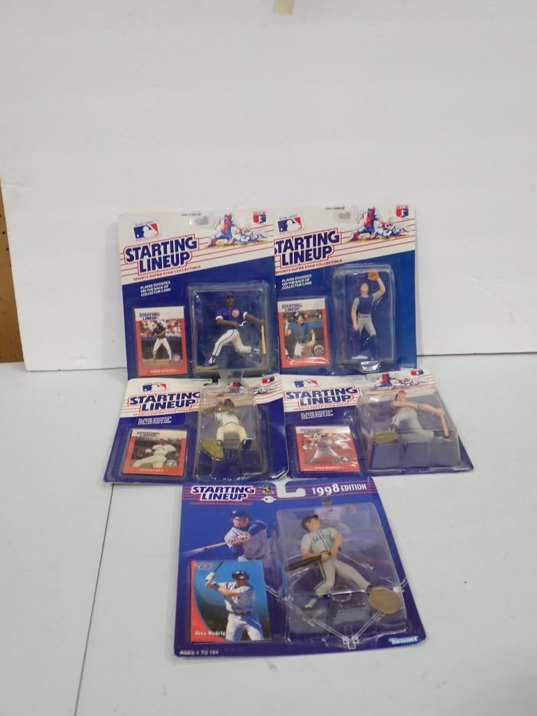 New in Package Starting Lineup Action Figures: New in Package Starting Lineup Action Figures All pictures are considered part of the description and should be examined carefully by bidders. Live Auctioneers is now offering Live Shipping through th