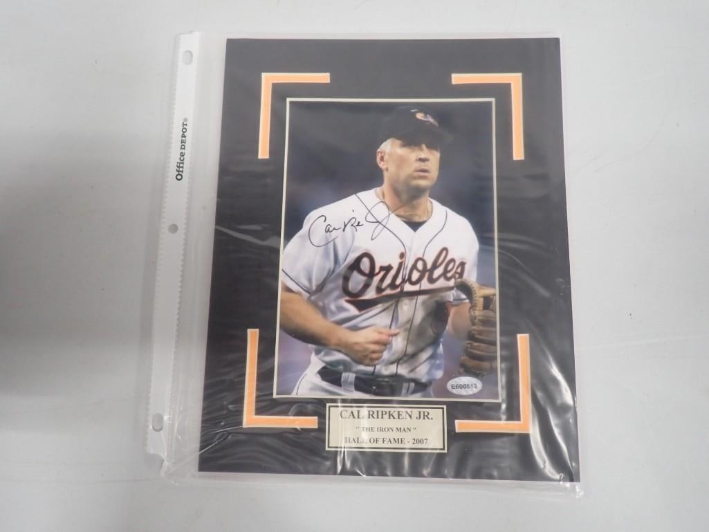 Cal Ripken Jr. Autographed Photo with COA (1 of 7)
