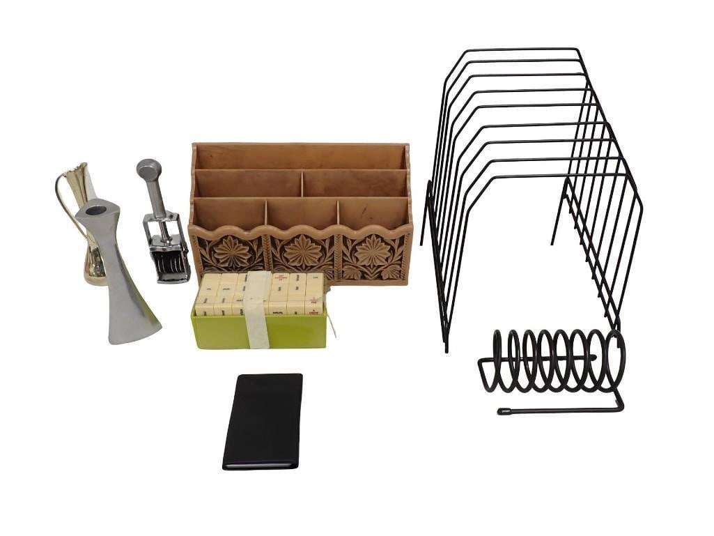 Misc Lot incl "Love Haikubes" by Forrest-Pruzan Creativ, Candle Holder, Cruet, Desk Accessories, Et (1 of 9)