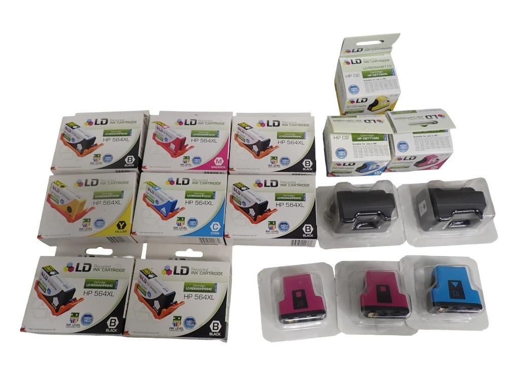 New in Package Recycled Ink Cartridges: New in Package Recycled Ink Cartridges All pictures are considered part of the description and should be examined carefully by bidders. Live Auctioneers is now offering Live Shipping through them.