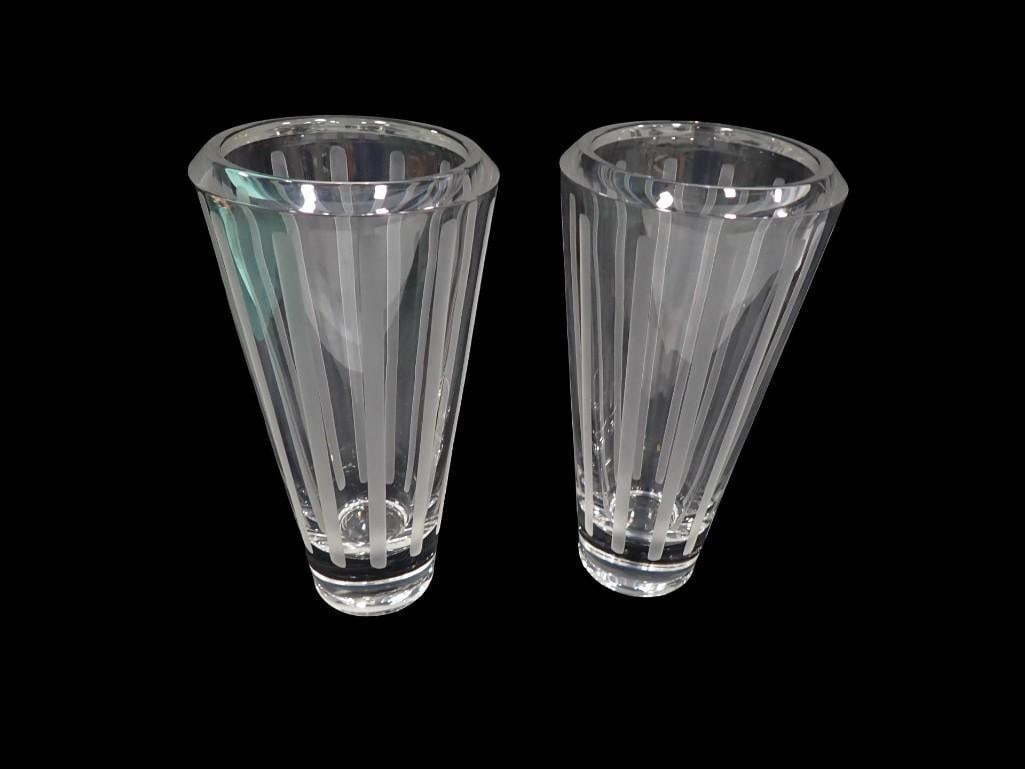 Pair of Vera Wang for Waterford Vases (1 of 10)