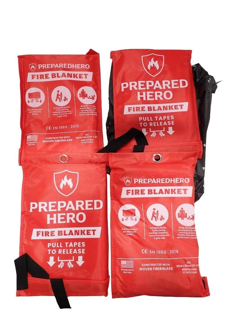 4 Fire Blankets - 2