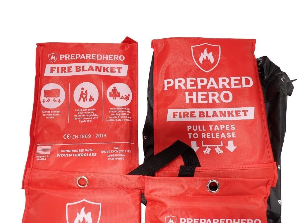 4 Fire Blankets - 3