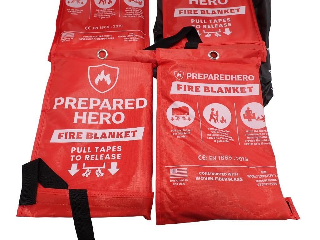 4 Fire Blankets - 4