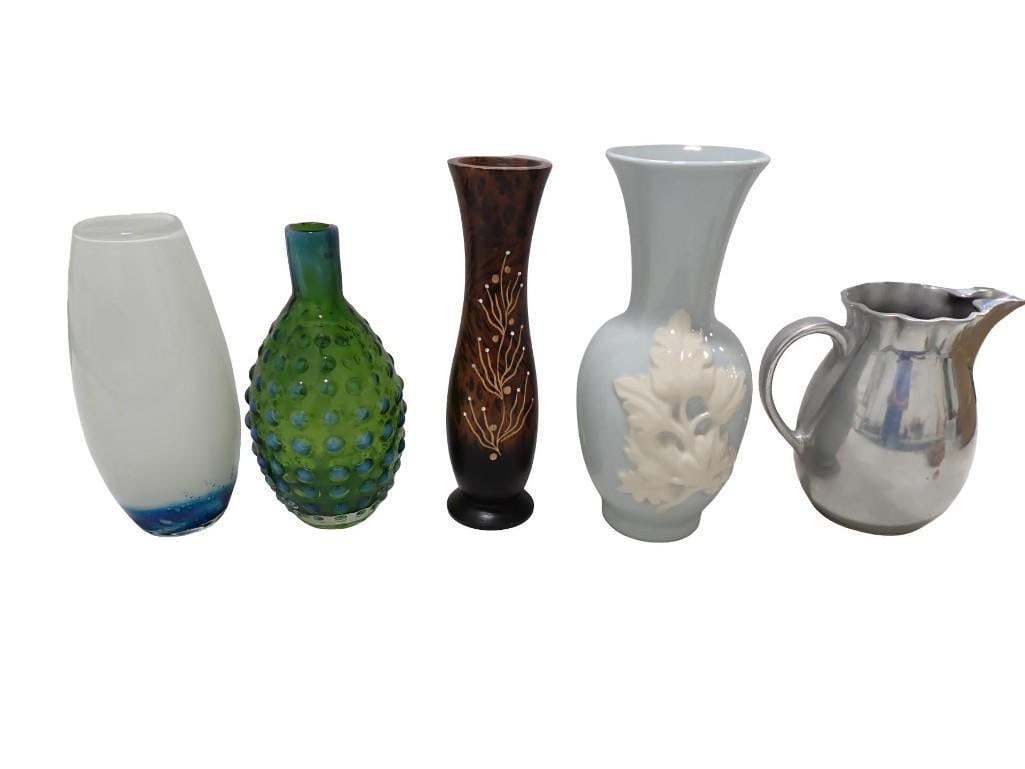 Lot of Vases and a Pitcher (1 of 18)