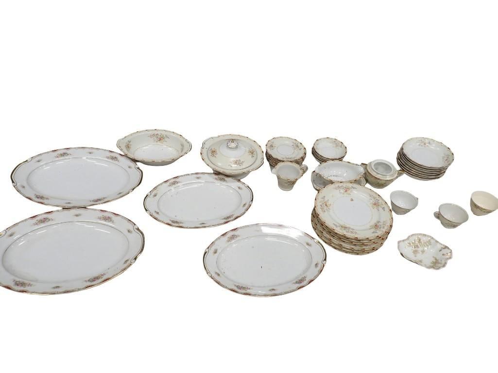 Harmony House Petite Rose Porcelain Dinnerware China Set (1 of 20)