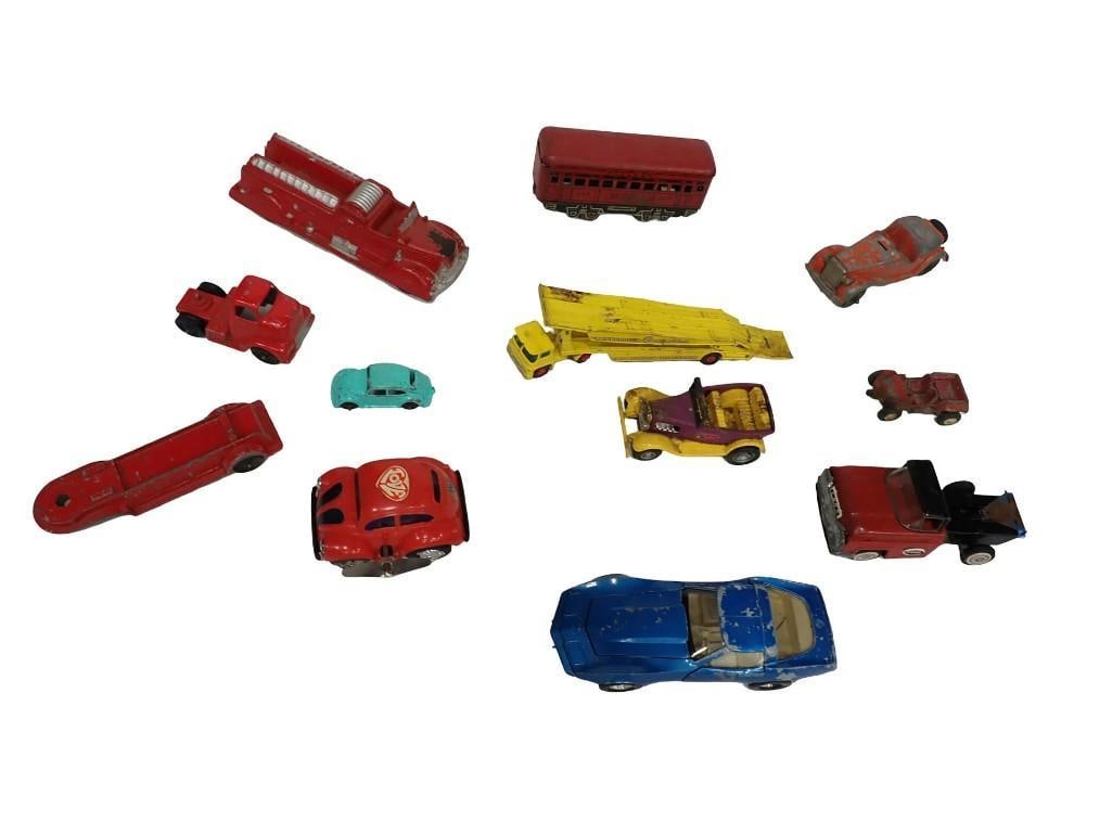 Vintage Toy Truck / Cars, etc. Including Die-Cast, Wind-up Love Bug, Matchbox, Tootsietoy, etc. (1 of 17)