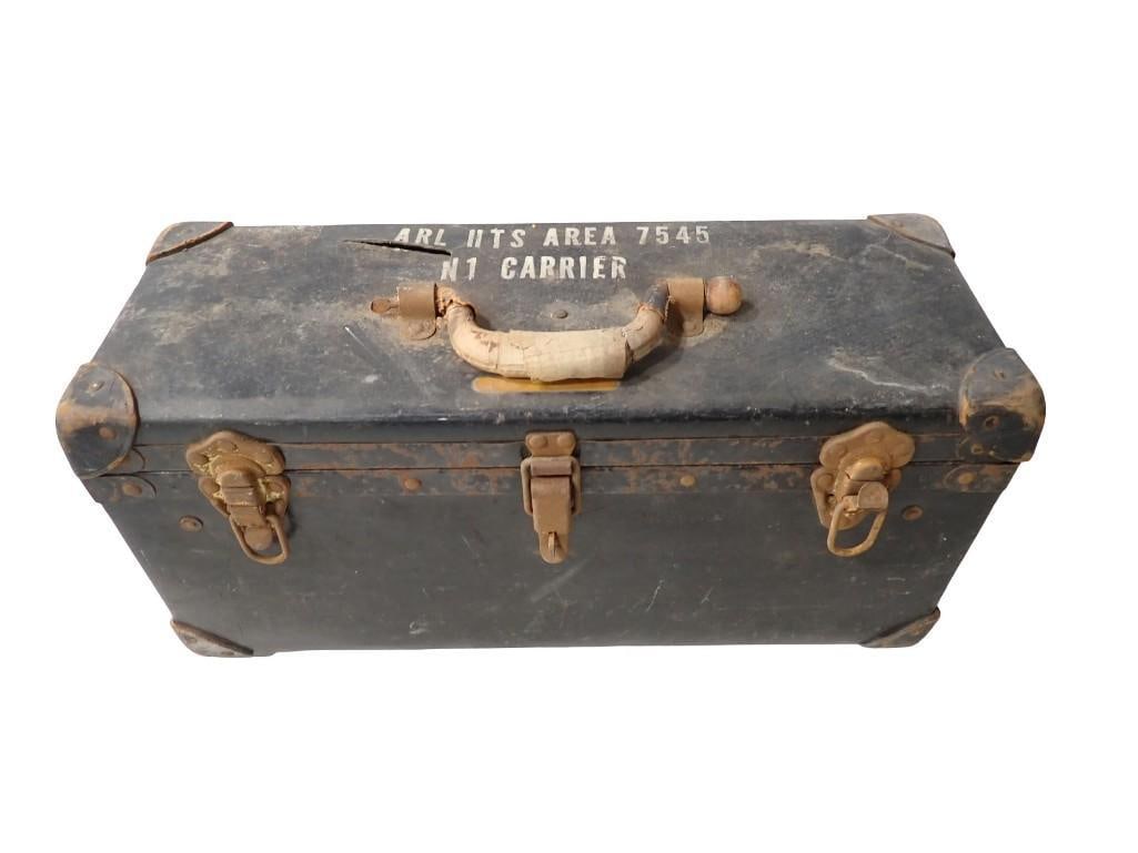 Vintage Telephone Lineman's tool carrier, Circa 1930's: Vintage Telephone Lineman's tool carrier, Circa 1930's All pictures are considered part of the description and should be examined carefully by bidders. Live Auctioneers is now offering Live Sh