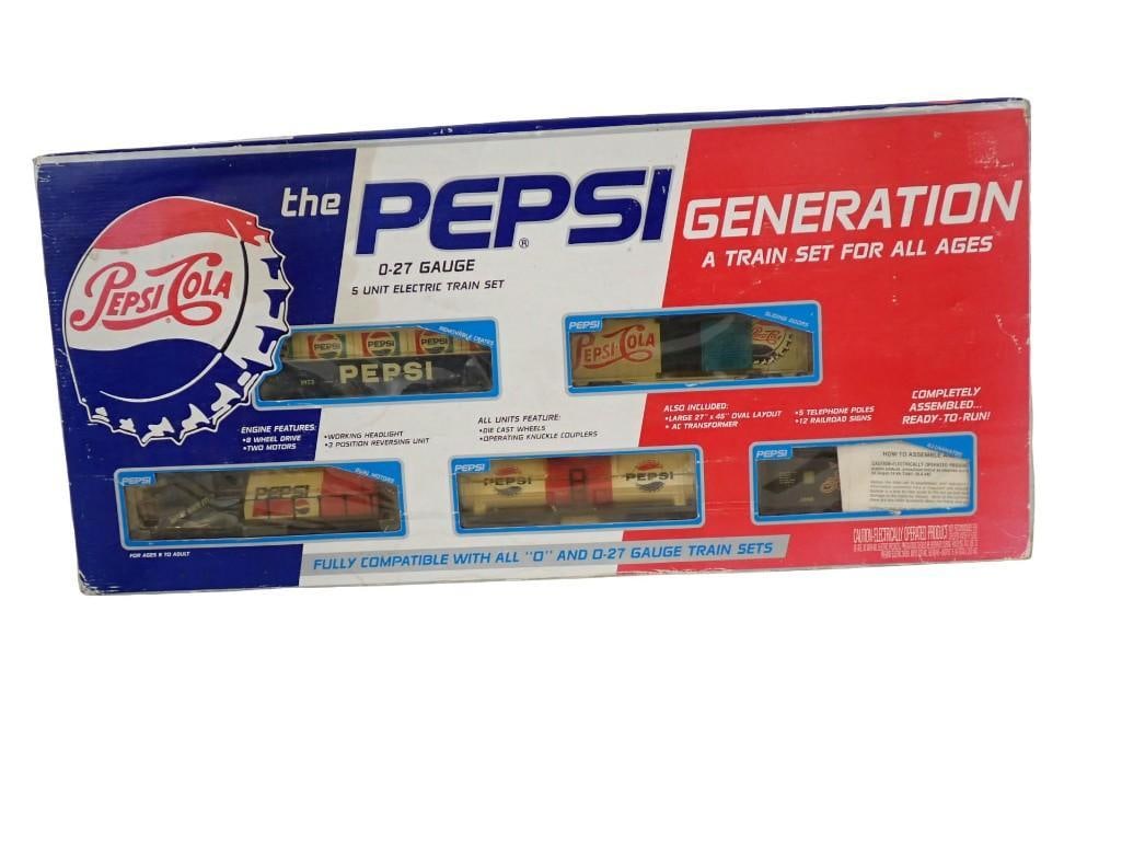 The Pepsi Generation 0 Gauge 5 Unit Electric Train Set (1 of 9)