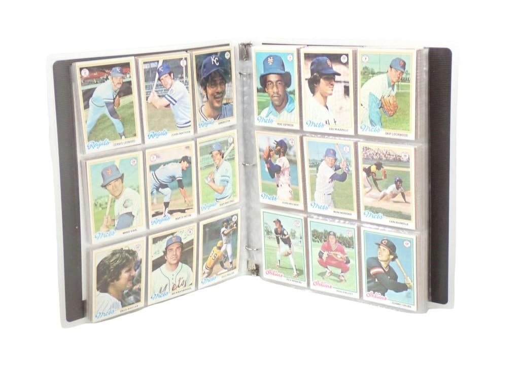Binder of 400 + Topps Baseball Cards from 1978 (1 of 6)