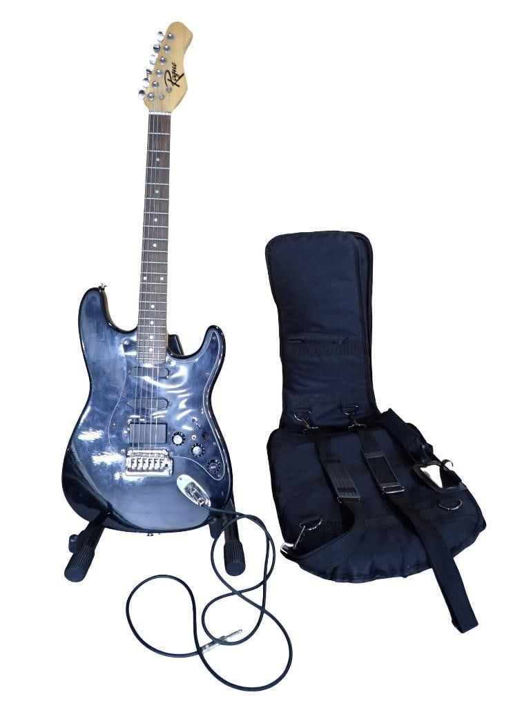 Rogue Electric Guitar, Stand, and Fender Soft Case (1 of 13)
