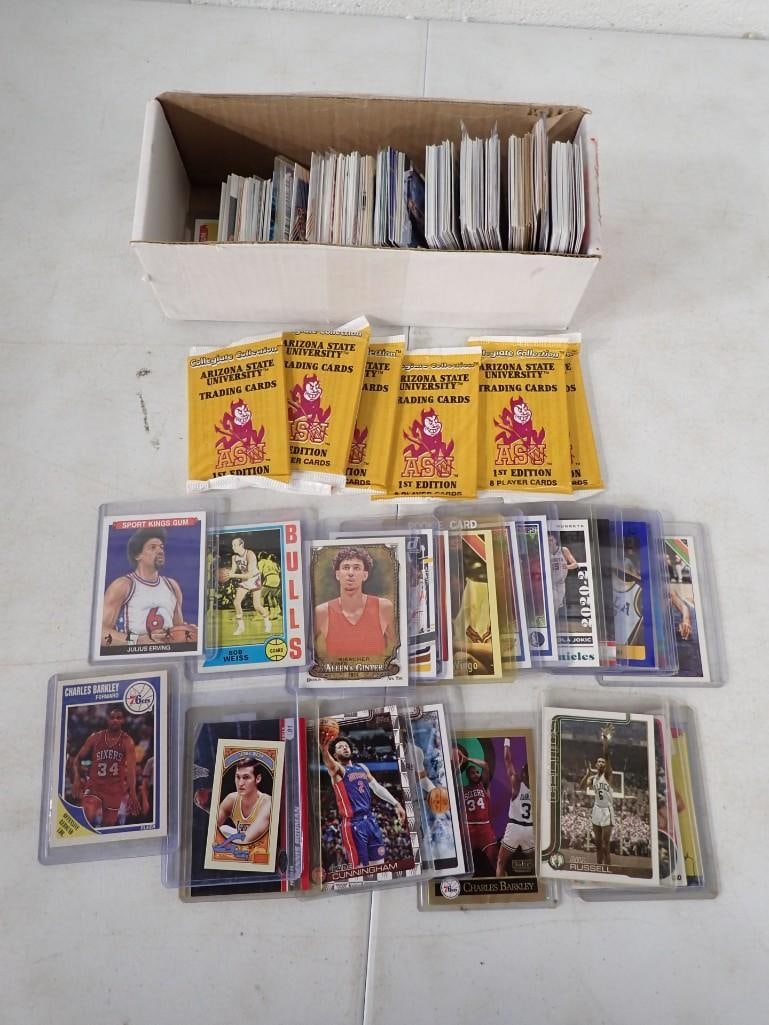 Lot of Basketball Cards including Stars, Vintage, Arizona State 1st Edition Sealed, etc. (1 of 9)