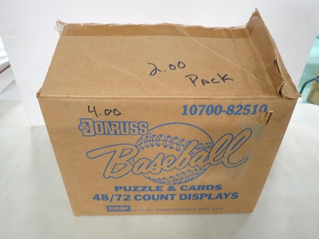 Open Case of Donruss Baseball Cards from 1987 (1 of 11)