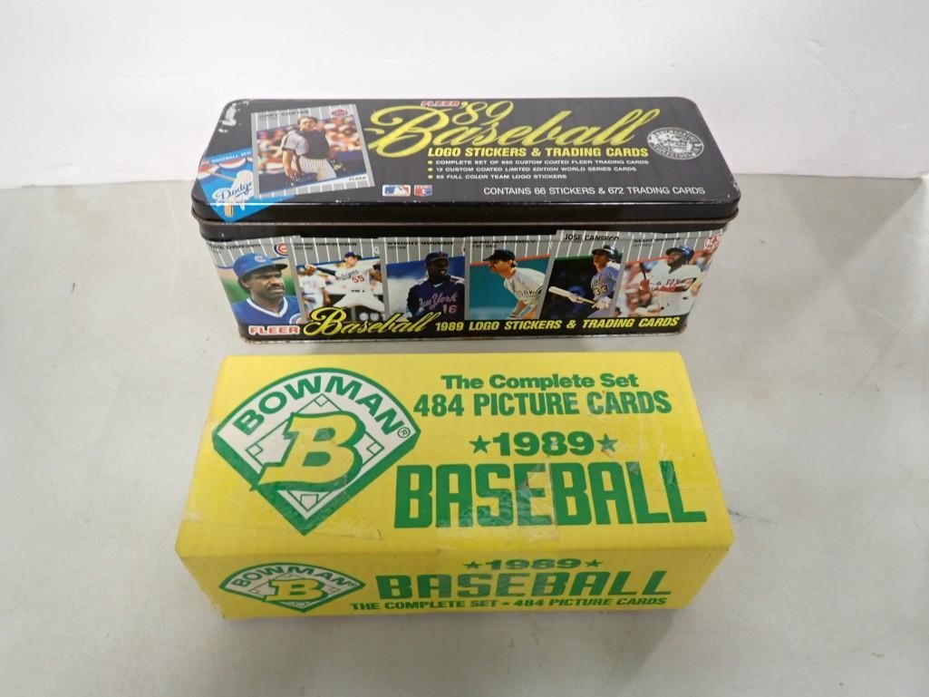 Set of Bowman and Fleer Baseball Cards from 1989 (1 of 10)
