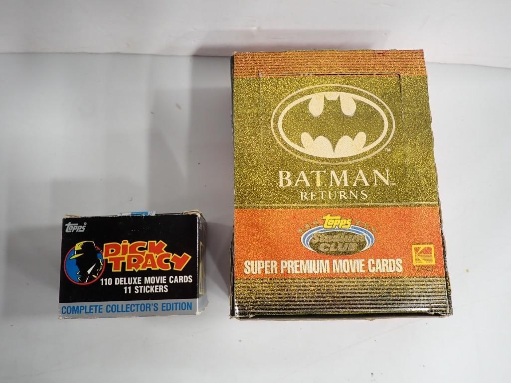 Topps Trading Cards including Dick Tracy, Stadium Club Batman Returns Movie Cards: Topps Trading Cards including Dick Tracy, Stadium Club Batman Returns Movie Cards All pictures are considered part of the description and should be examined carefully by bidders. Live Auctioneers is n