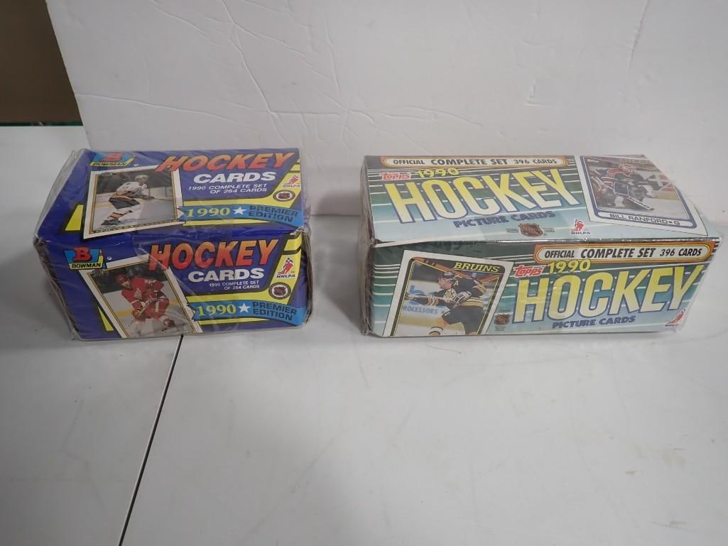 Topps 1990 Hockey Card Set and Bowman 1990 Hockey Card Set (1 of 9)