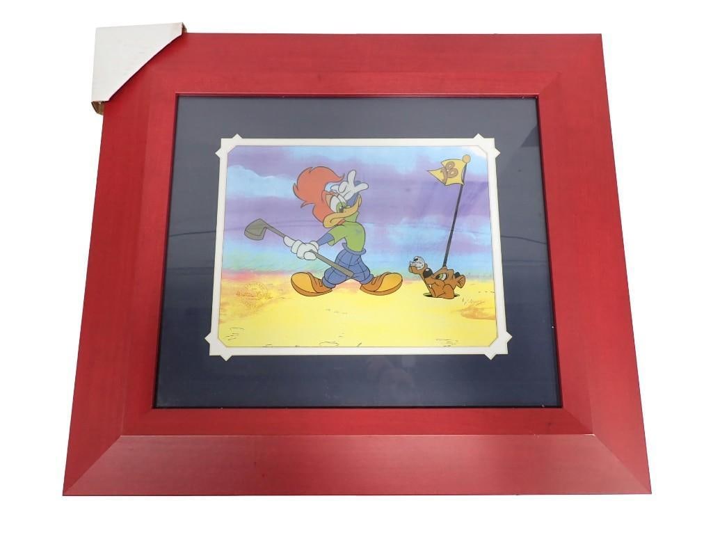Framed Woody Woodpecker Walter Lantz Certified Serigraph (1 of 5)