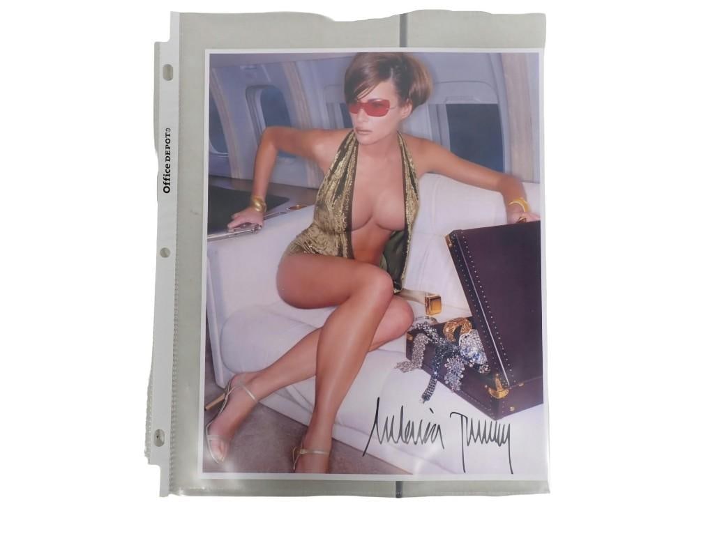 Melania Trump Sexy Model Photo (Signature is part of the print) (1 of 5)
