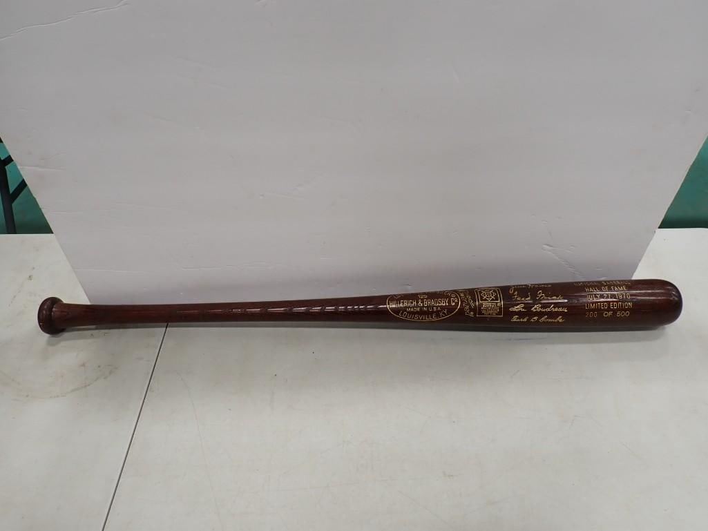 Louisville Slugger Baseball Hall of Fame Limited Edition 1970 Baseball Bat 200/500 (1 of 5)