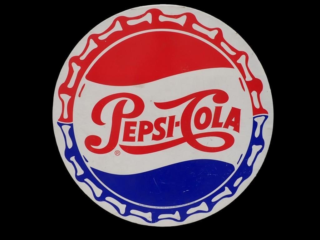 Pepsi Cola Sign 28" Diameter (1 of 6)