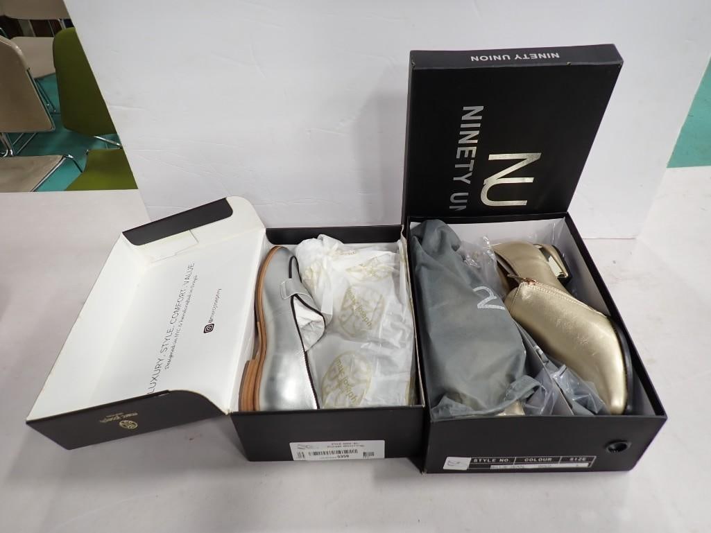 Women's Shoes - new or very lightly worn - Ninety Union, Marc Joseph: Women's Shoes - new or very lightly worn - Ninety Union, Marc Joseph All pictures are considered part of the description and should be examined carefully by bidders. Live Auctioneers is now offeri