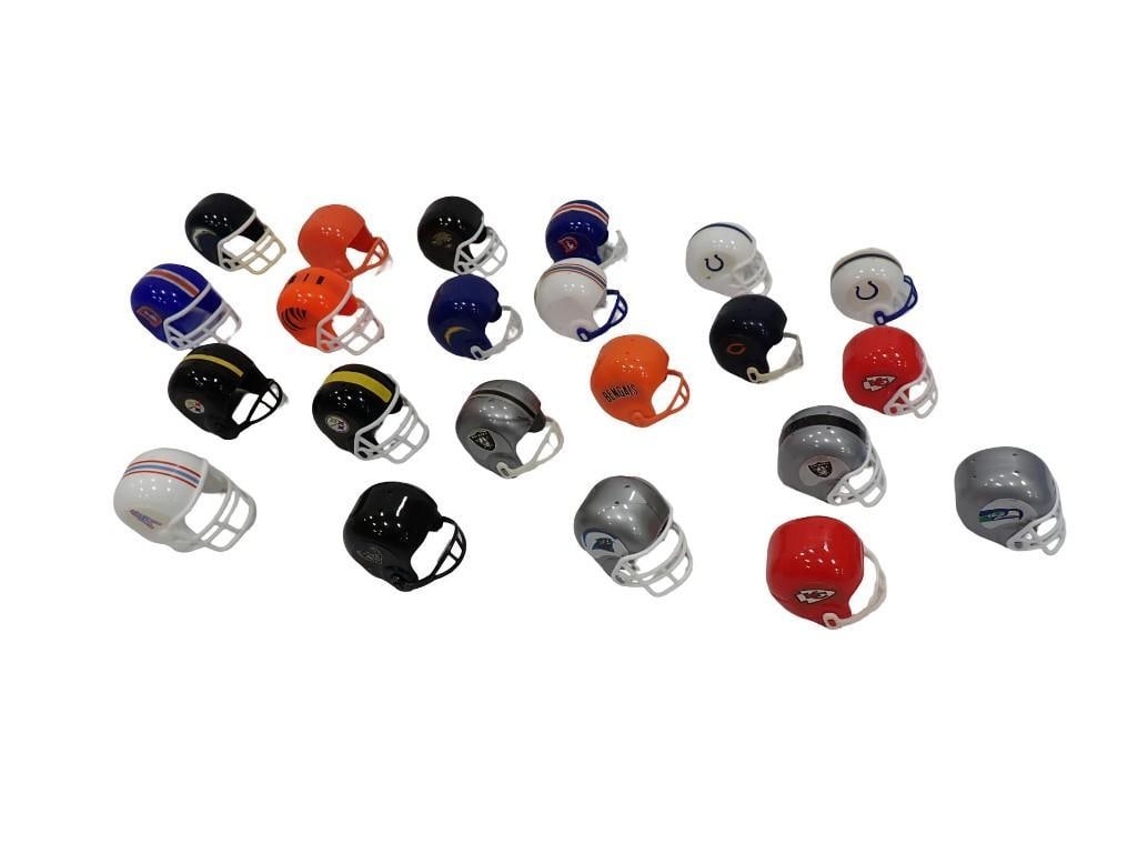 Lot of NFL Mini Football Helmets (1 of 13)