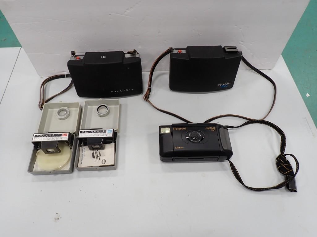 Vintage Polaroid Camera Lot including Cameras and Accessories (1 of 19)