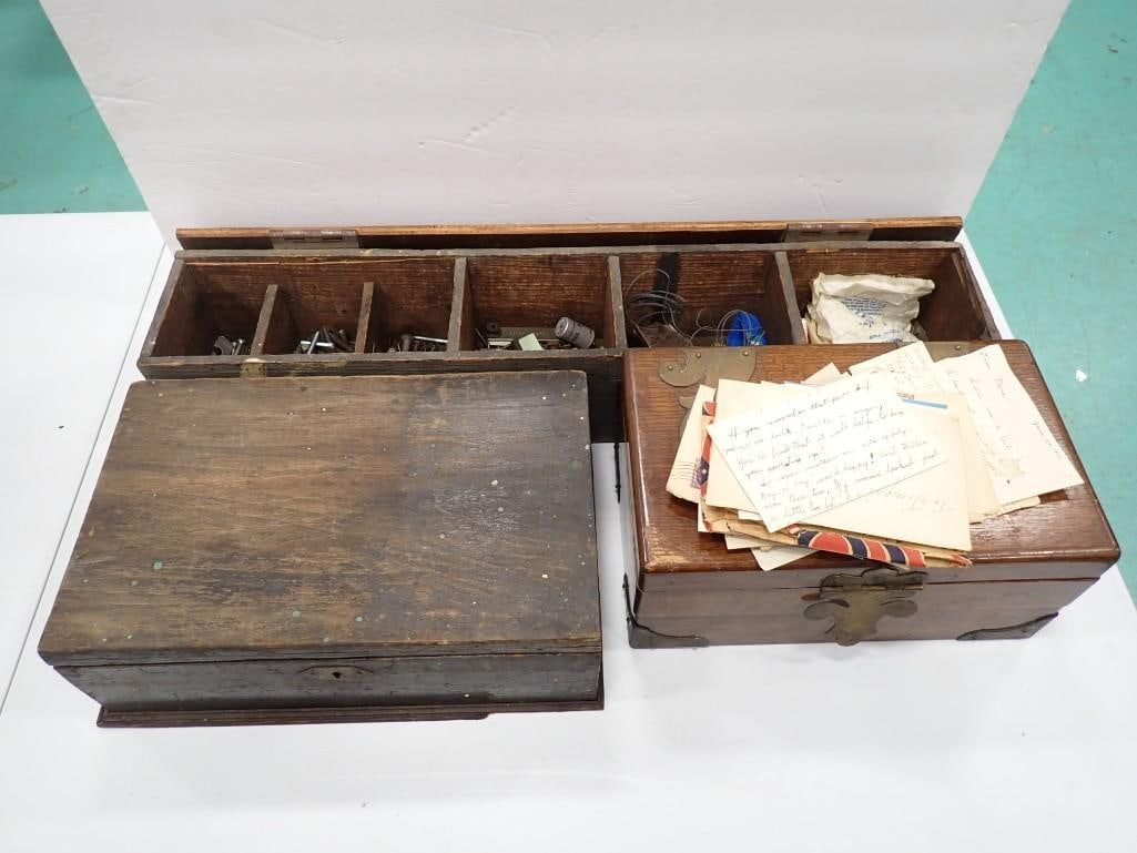 Vintage Lot including Postcards and Correspondence, Jewelry Boxes, Smalls, etc (1 of 14)