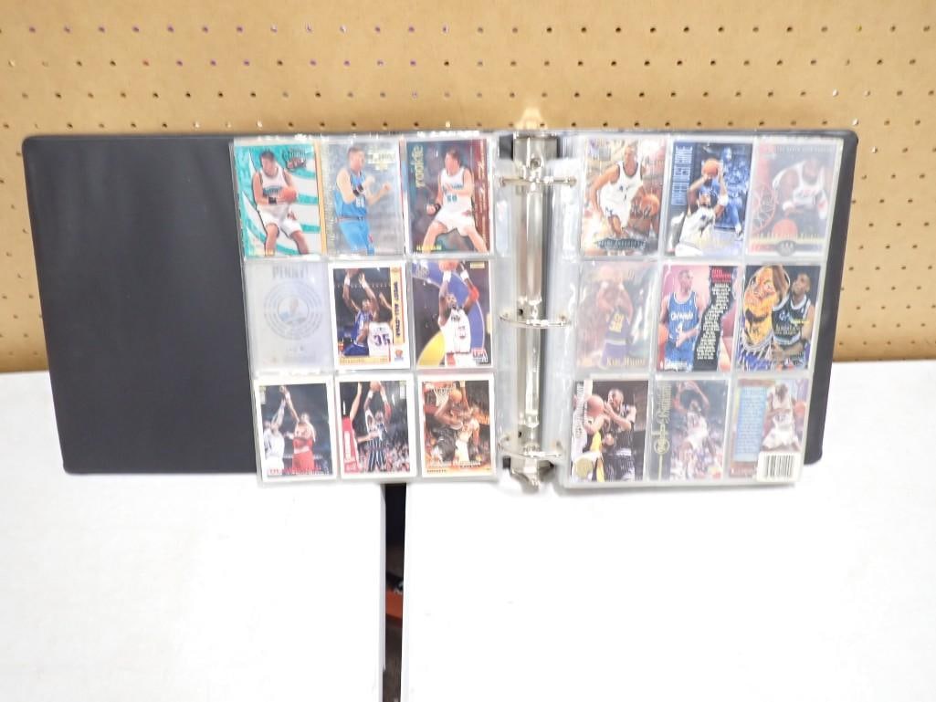 Binder full of assorted basketball cards: Binder full of assorted basketball cards All pictures are considered part of the description and should be examined carefully by bidders. Live Auctioneers is now offering Live Shipping through them. T