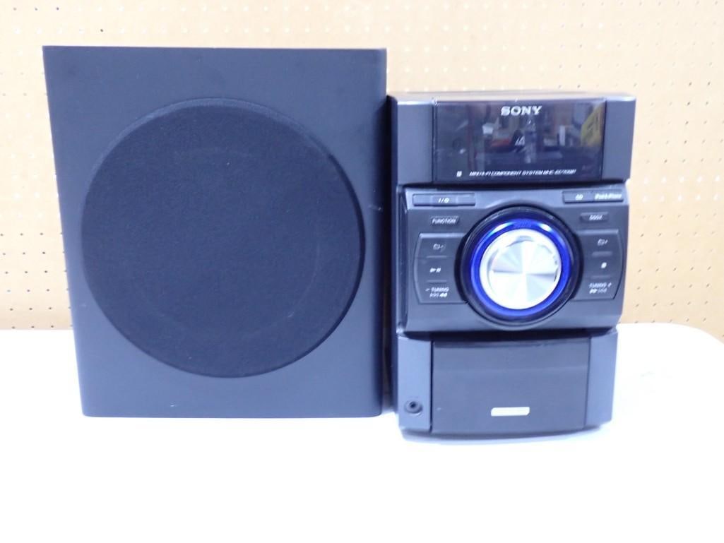 Sony Model HCD-EC709IP CD Player Receiver System and Samsung Subwoofer Speaker (1 of 6)