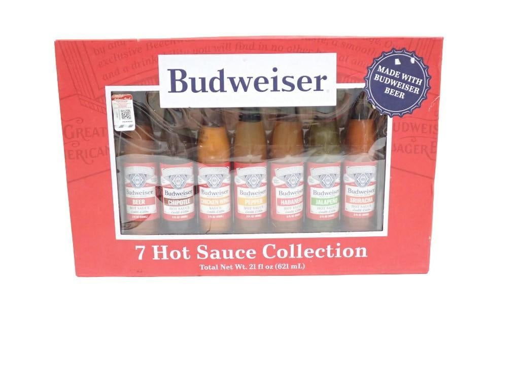 Budweiser 7 Hot Sauce Collection Gift Set (1 of 7)