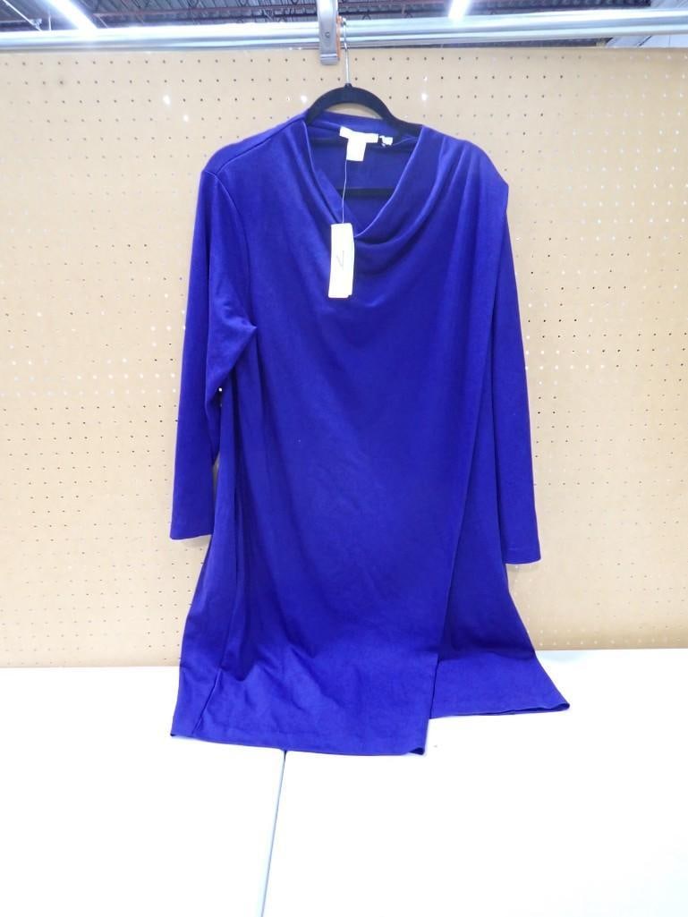 Eliza J Cobalt Blue Women's Dress: Eliza J Cobalt Blue Women's Dress All pictures are considered part of the description and should be examined carefully by bidders. Live Auctioneers is now offering Live Shipping through them. This