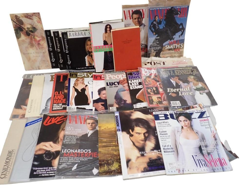 Lot of Magazines including Buzz, Vanity Fair, Barbra Streisand, People, Sports Illustrated, Time etc (1 of 10)