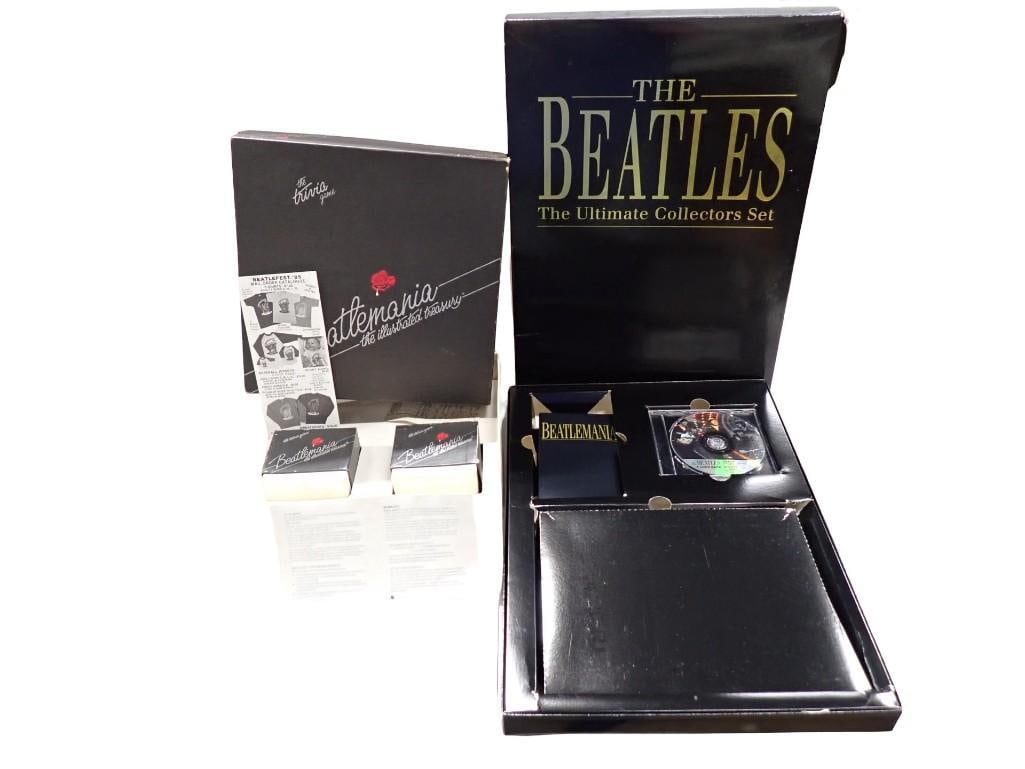 The Beatles Ultimate Collectors Set with Beatlemania The Illustrated Treasury The Trivia Game (1 of 8)