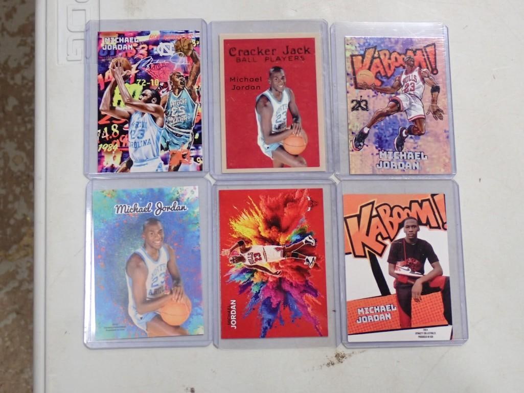 Lot of Michael Jordan Basketball Cards (1 of 6)