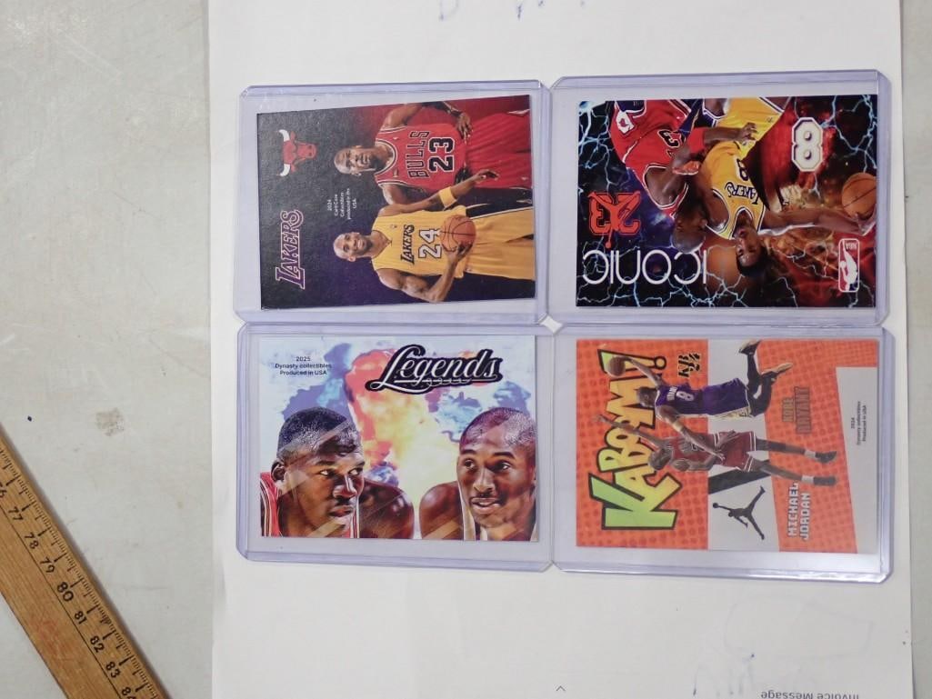 Lot of Michael Jordan Kobe Bryant Basketball Cards (1 of 5)