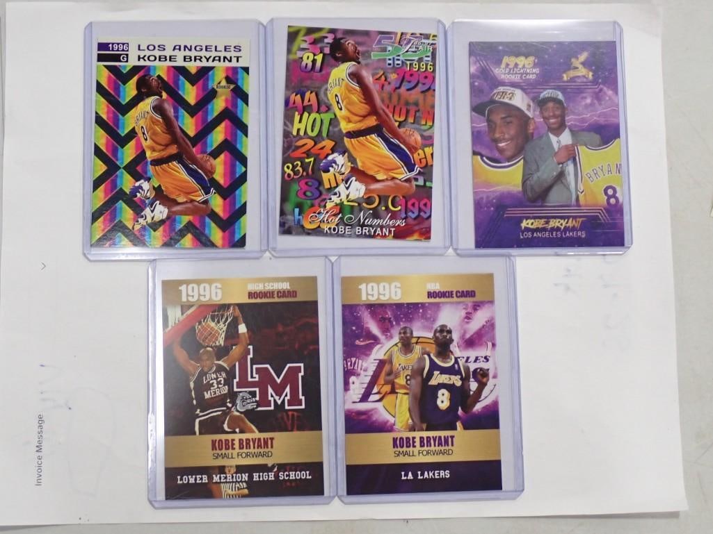 Lot of Kobe Bryant Basketball Cards (1 of 5)
