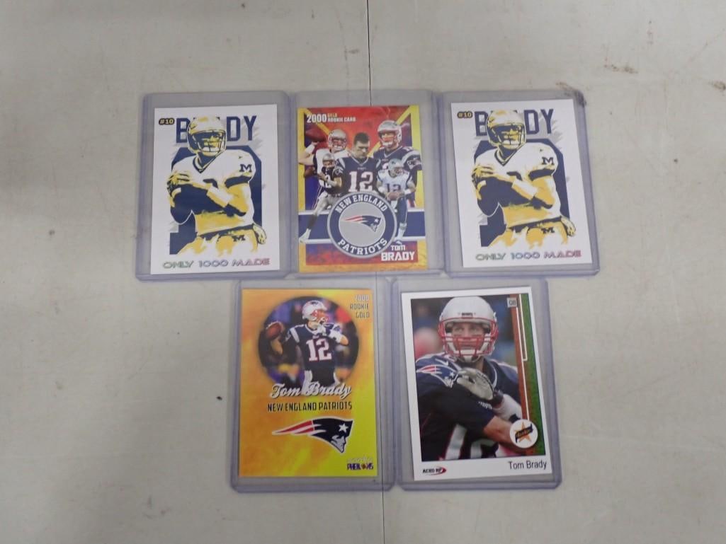 Lot of Tom Brady Football Cards (1 of 3)