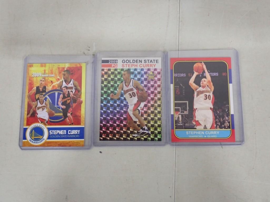 Lot of Steph Curry Stephen Curry Basketball Cards (1 of 3)