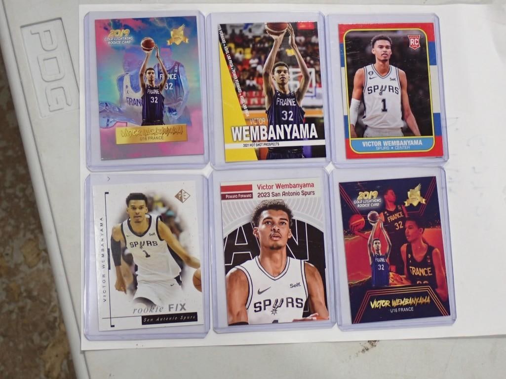 Victor Wembanyama Basketball Cards (1 of 5)